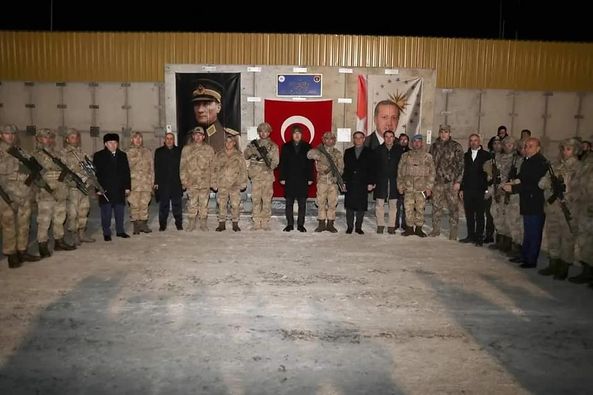 Tendürek Modüler Üs Bölgesinin Açılışı Yapıldı